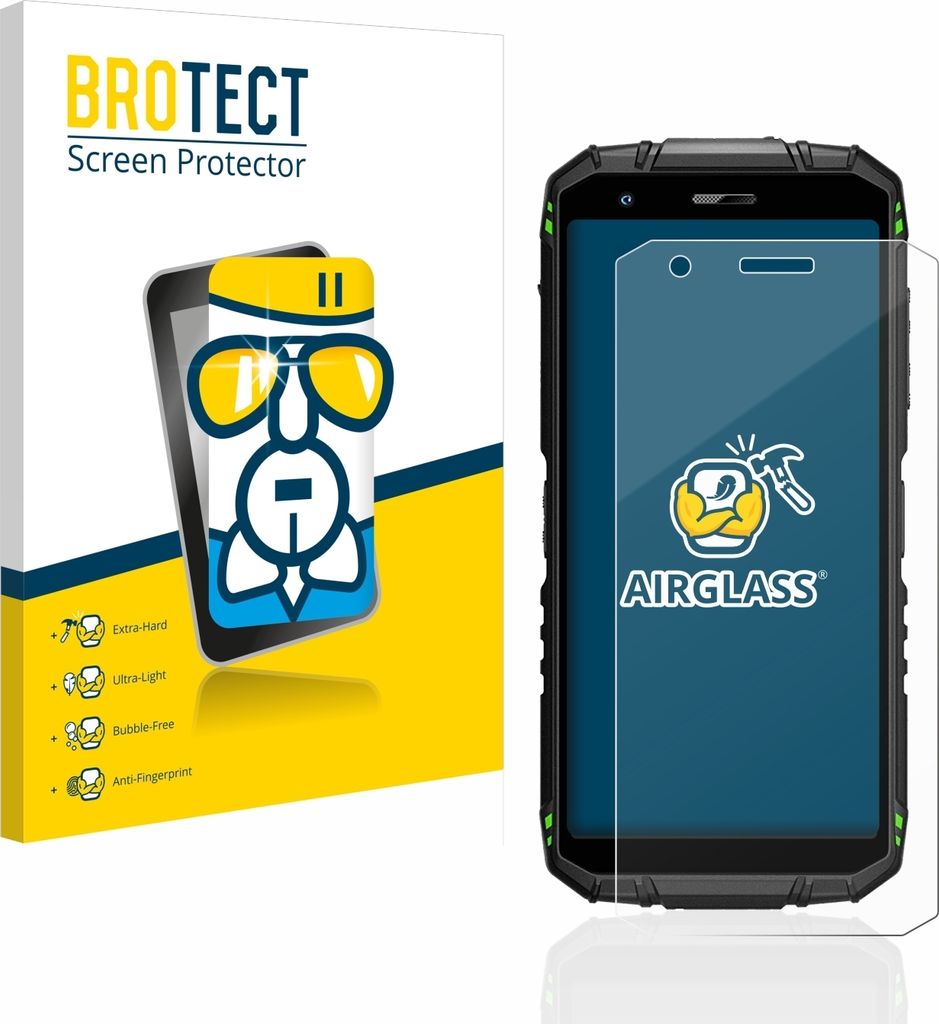 BROTECT Schutzglas für Doogee S41 Pro Schutzfolie Panzer Folie Glas Display Schutz klar