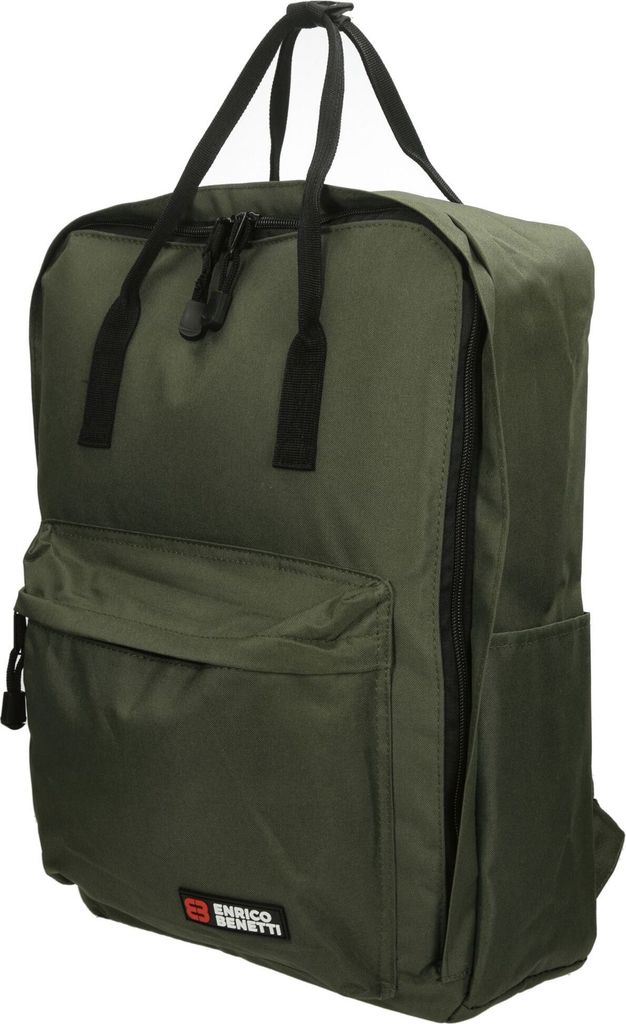 Christian Wippermann hochwertiger großer Herren Damen Rucksack City Bag Cityrucksack Tasche Olive