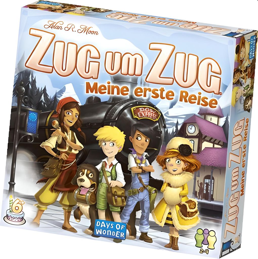 Ticket to Ride Il mio primo viaggio, gioco da tavolo per Immagine del prodotto 
