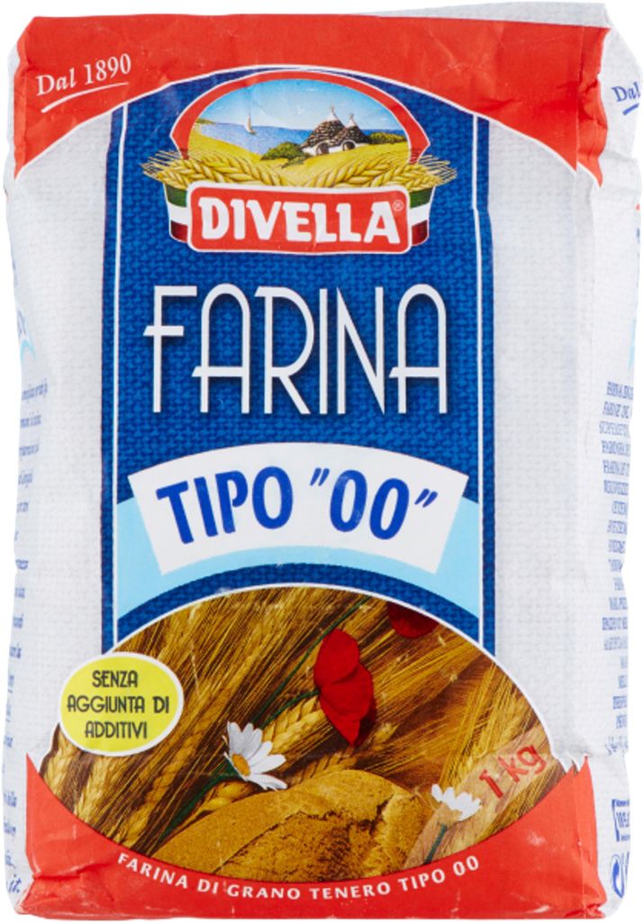Farine Tipo 00 Divella, 1 kg Image du produit 
