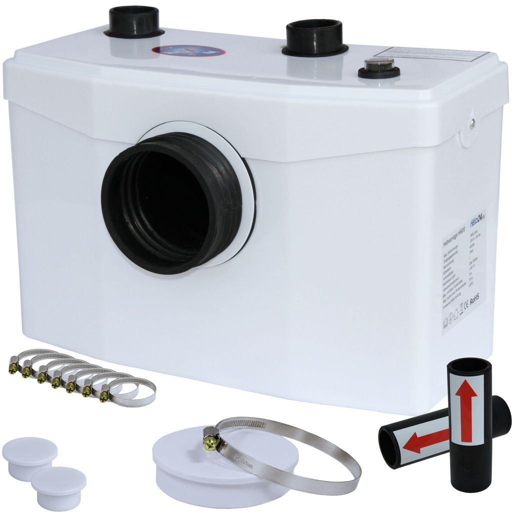 Hebeanlage Fäkalienpumpe 600W Schmutzwasser Abwasser Produktbild 