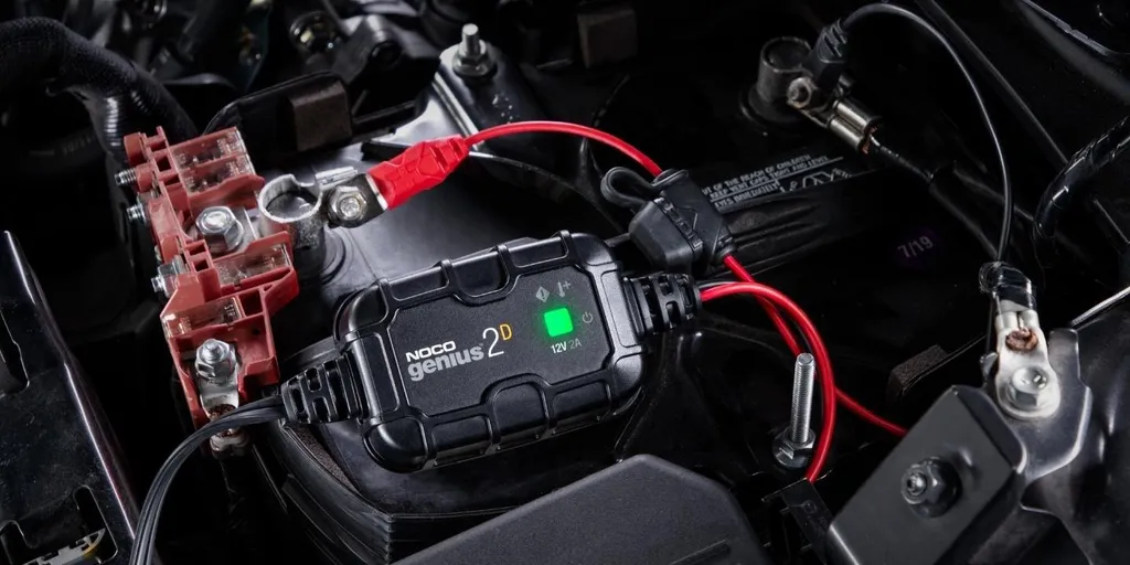 Chargeur de batterie NOCO Genius 2D 2A 12V permanent pour auto - 5