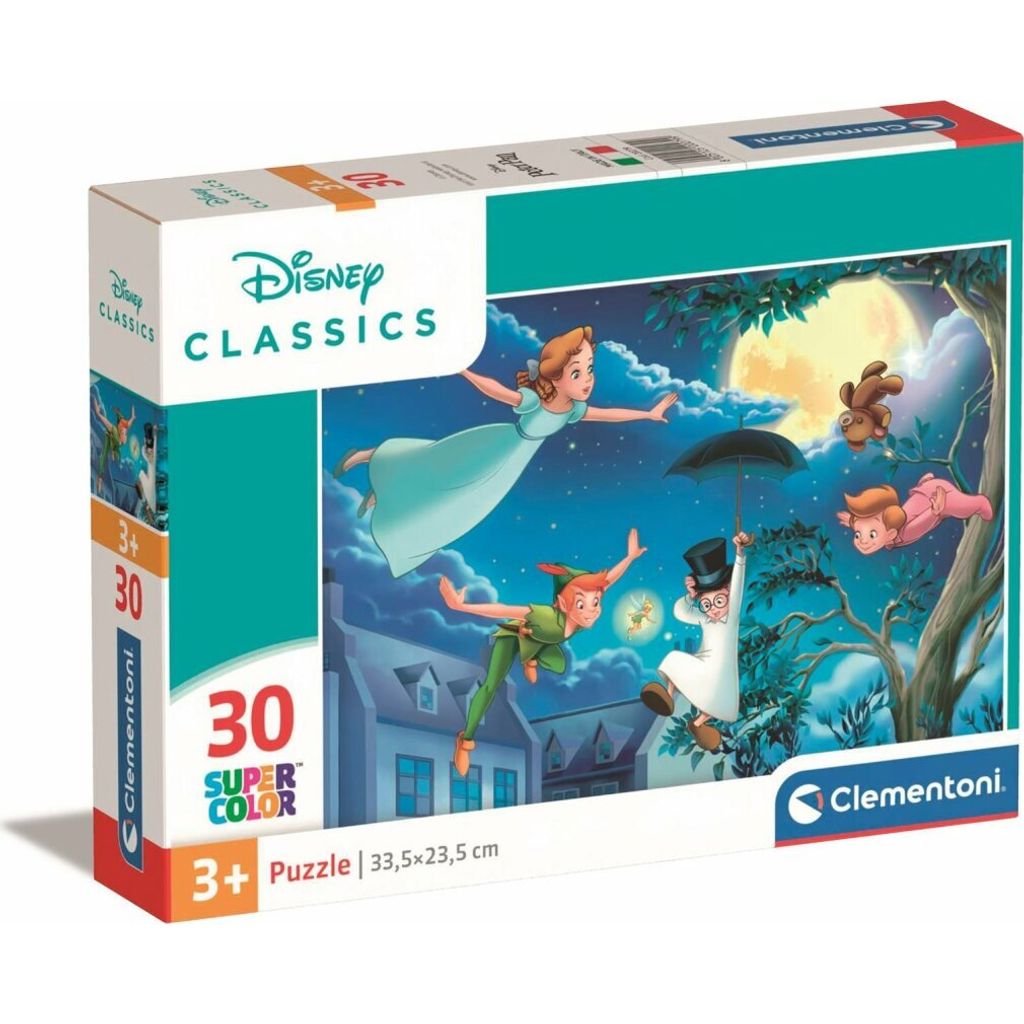 Puzzle Super Color Disney 30 pezzi - Peter Pan e Amici Immagine del prodotto 