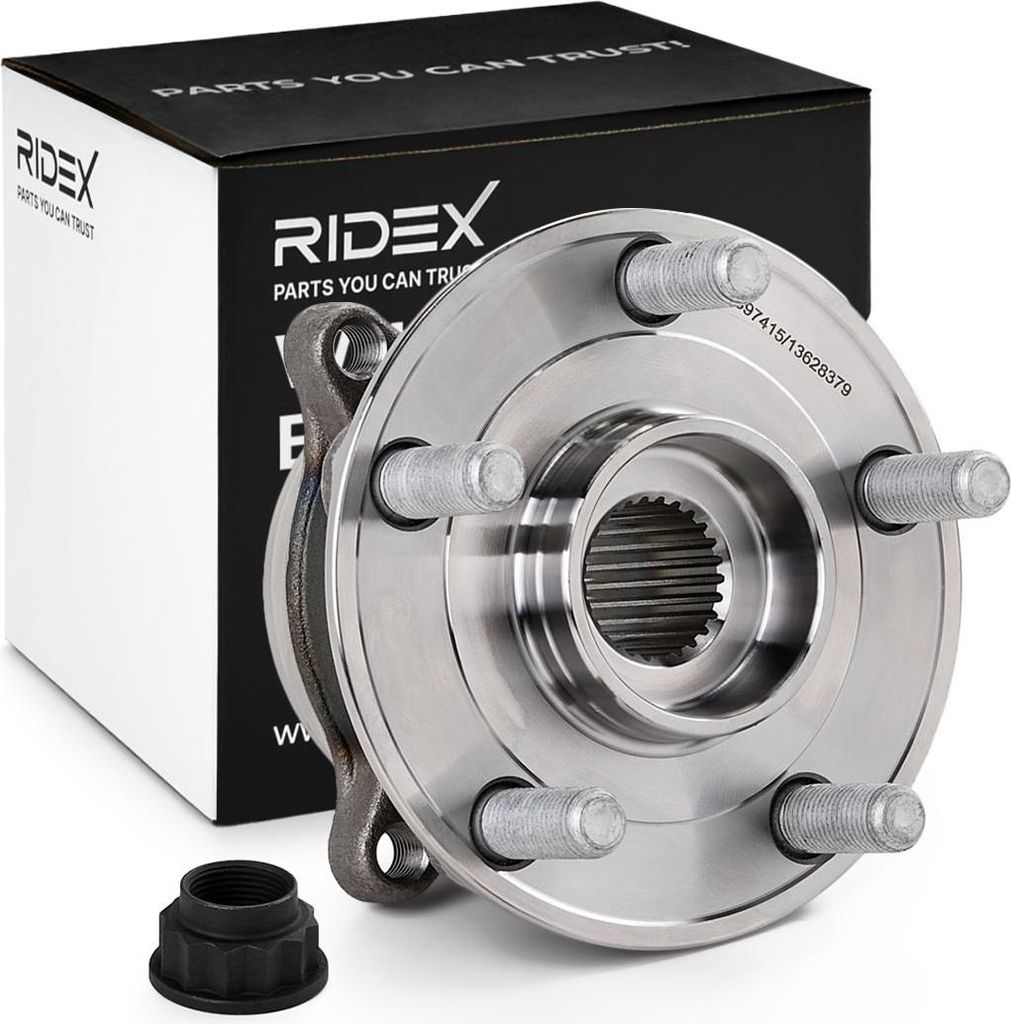 RIDEX Radlagersatz Vorne Links Rechts für TOYOTA PRIUS (ZVW3) 125mm 654W0643