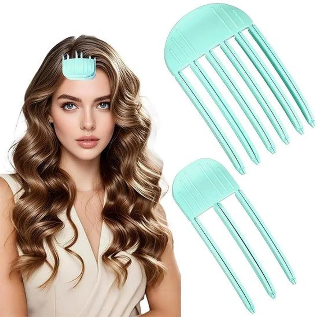 Kit racine cheveux et boucles vert menthe avec bord rigide liftant