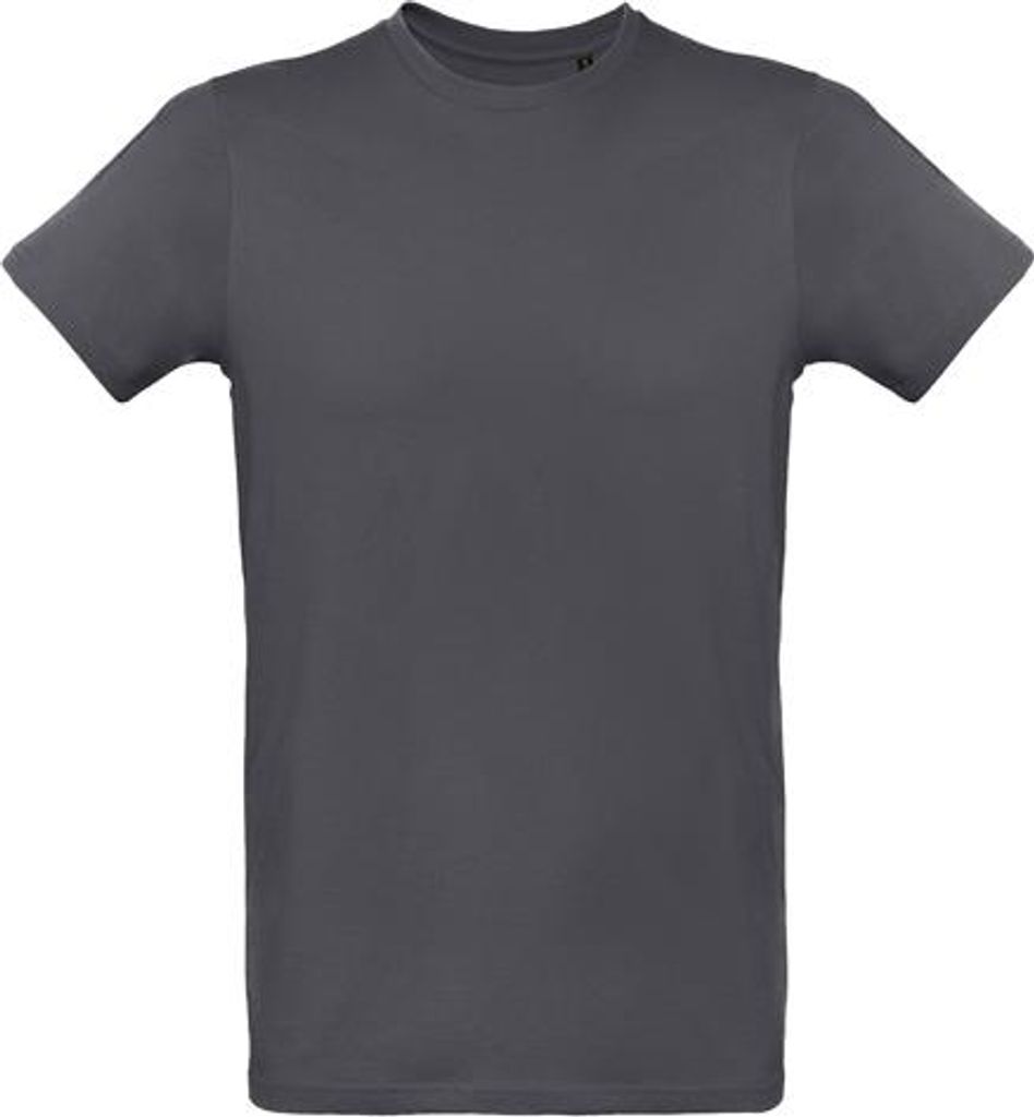 Herren-T-Shirt, Kurzarm - B&C INSPIRE PLUS T/M - dark grey - Größe XL