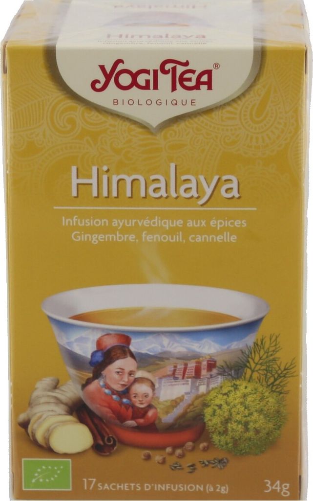 Yogi Tea Ingwer-Harmonie-Tee, 17 x 1,8 Gramm