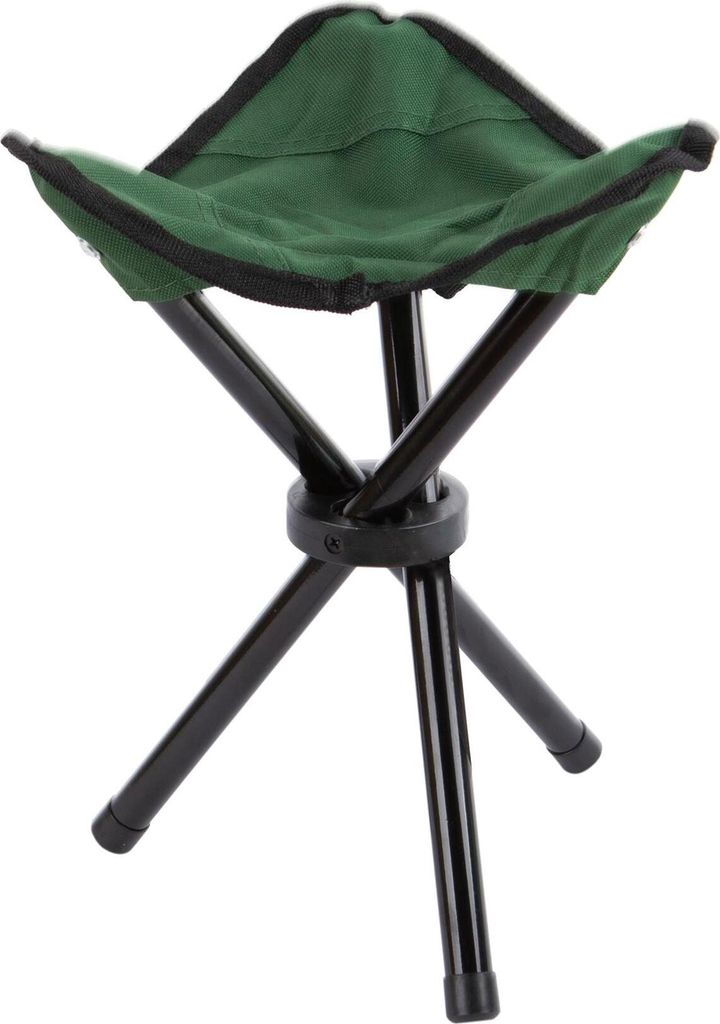 Redwood Klappbarer Campinghocker aus Segeltuch – Grün