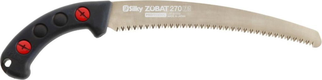 Silky Handsäge Baumsäge Astsäge Gartensäge Zübat Professional 270mm 7,5 Zähne/30mm, gebogen