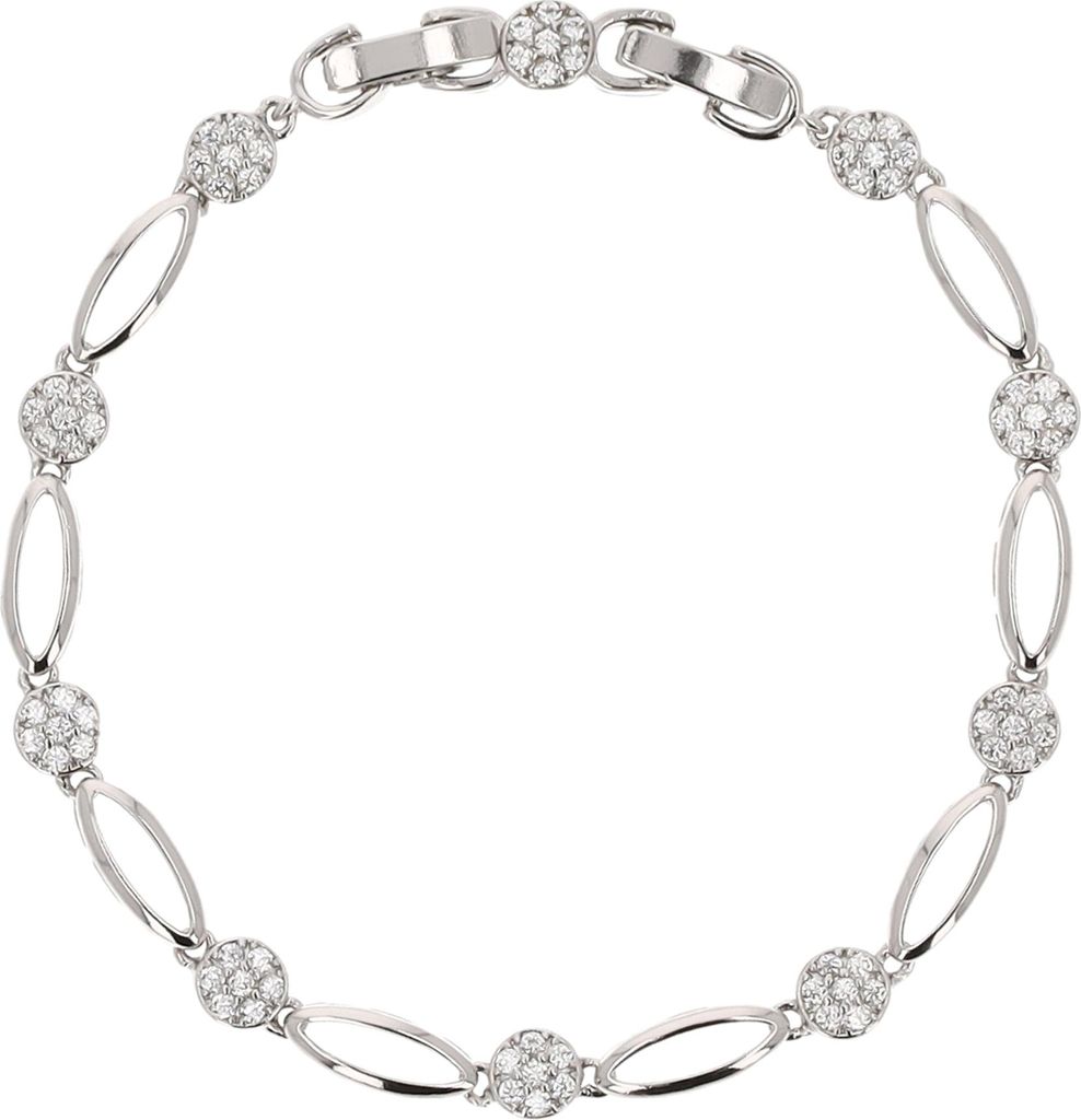joella damen armband - silber, one size