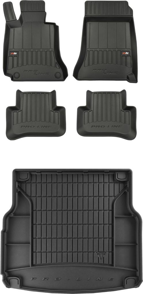 FROGUM 3D Gummimatten und Kofferraummatte für Mercedes C S204