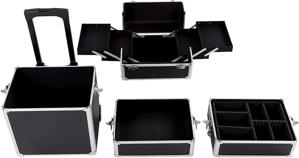 Boîte à Outils Portable 4 en 1 Multifonctionnelle Structure Aluminium