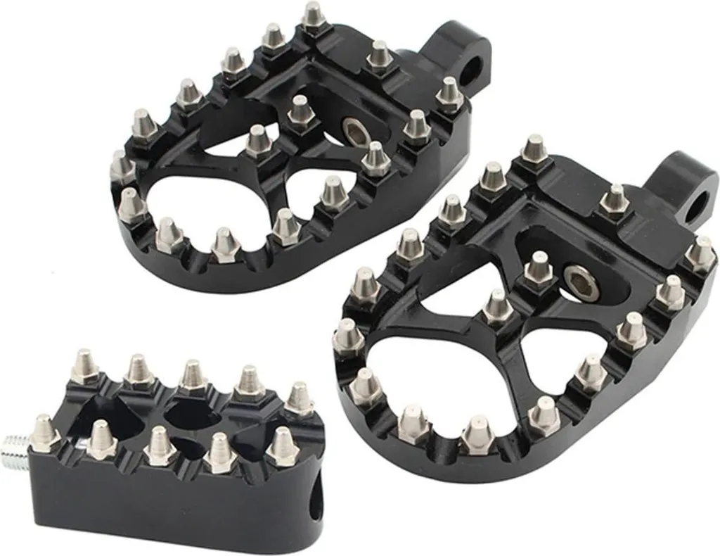 Repose-pieds et levier de vitesse Harley Dyna Street Bob MX Noir