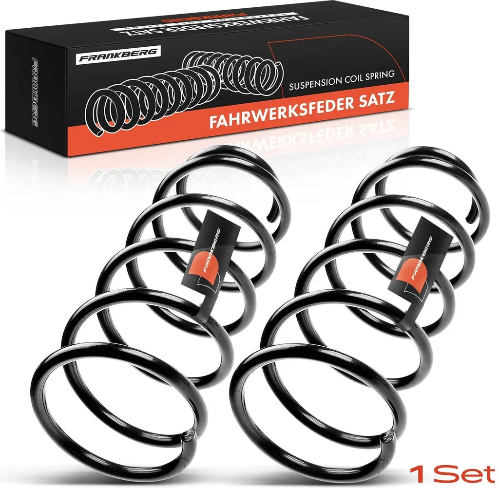 Frankberg 2x Ressort de Suspension Arrière pour Alfa Romeo 164 1987-1998