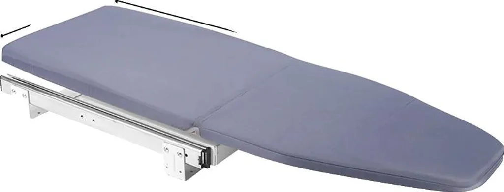 Asse da Stiro Design Pieghevole Grigio - Metallo Robusto Salvaspazio