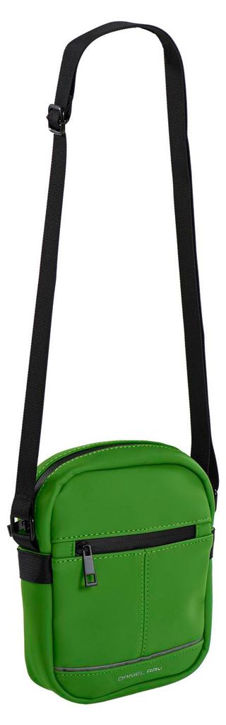 Daniel Ray Crossover Umhängetasche Huntsville - PolyurethanSchultertasche in matter Optik in Apple Green
