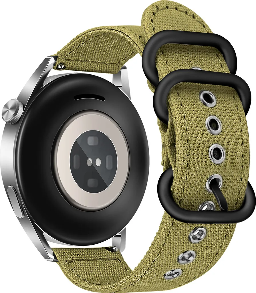 Cinturino Suunto 9 Tela Verde 24mm - Tactical Edition per Outdoor
