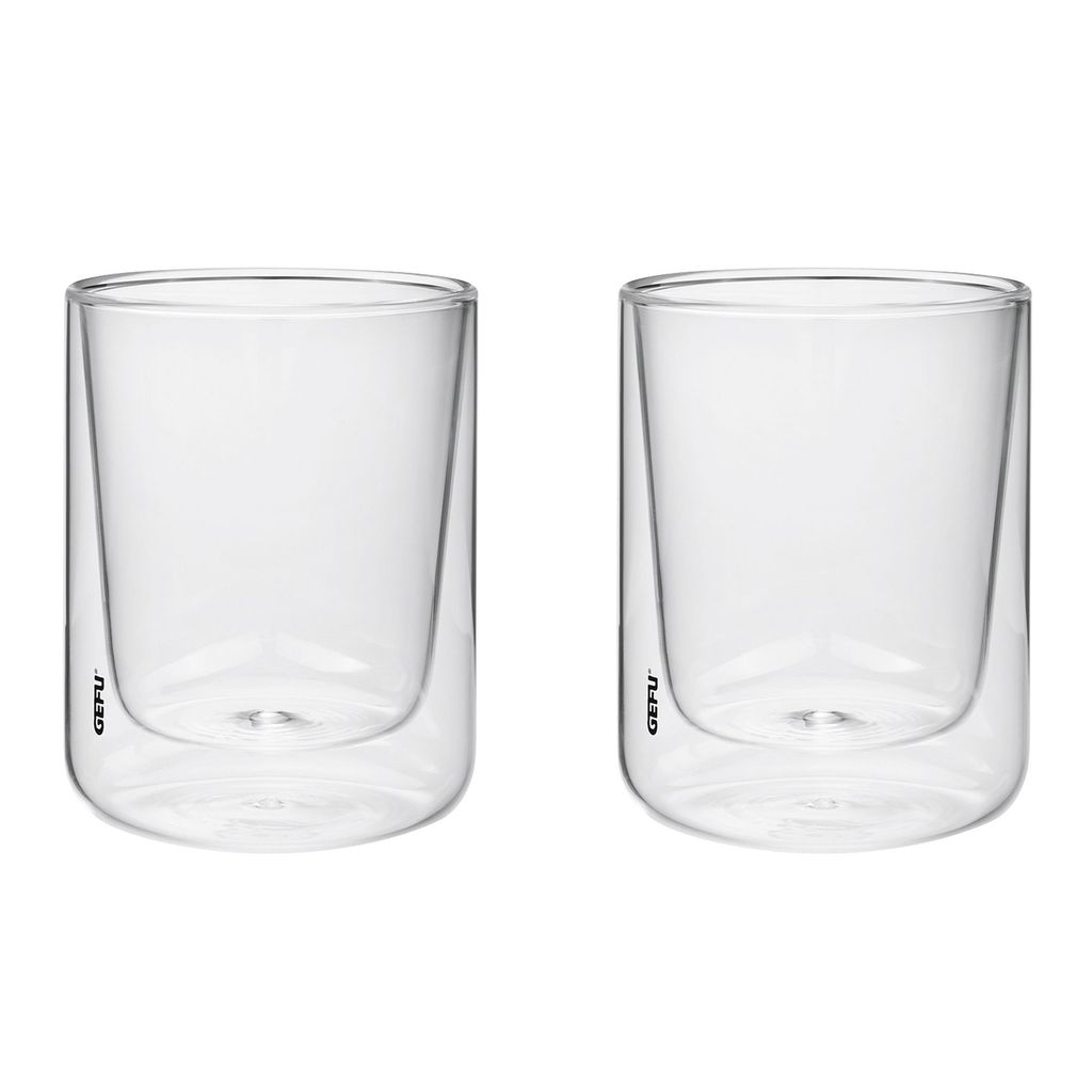 Tumbler in vetro borosilicato, I, trasparente 350 ml ALFABETO | Maisons du Monde