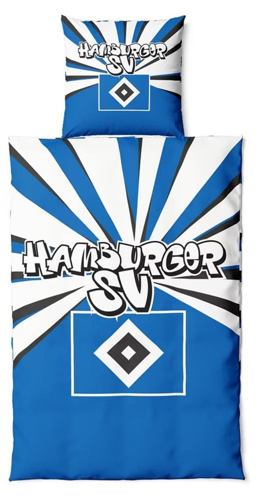 HSV Fanartikel HSV Bettwäsche Strahlen ohne STCK