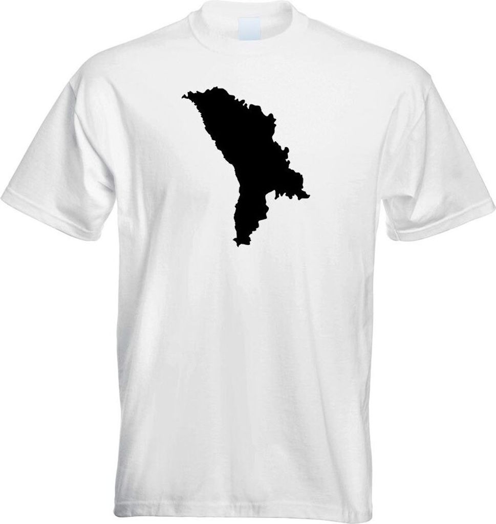 Kiwistar - T-Shirt - Weiss - Moldawien Umriss Kontur Herren Funshirt Bedruckt Design Sprüche Spruch Motive - mit Motiv Bedruckt - Funshirt Design ...