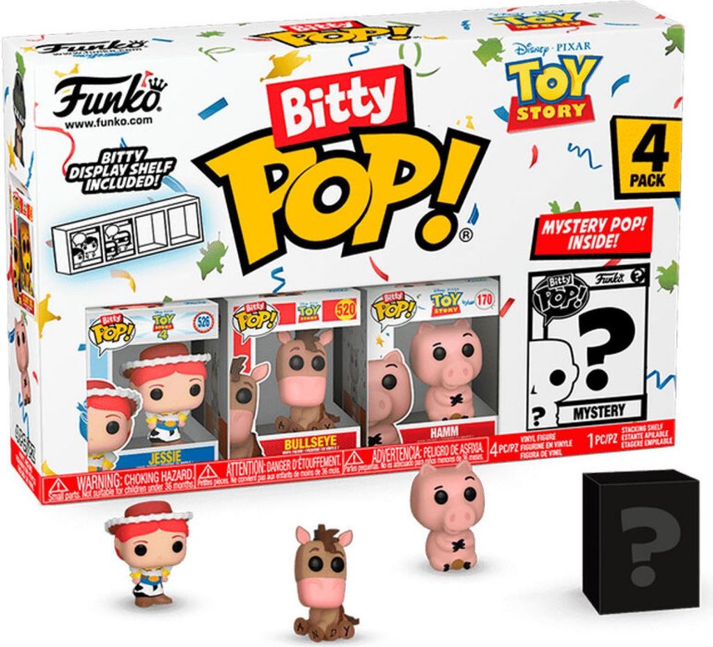 Figurka Funko Pop! Disney Story - Bitty POP Jessie 4-Pack z Immagine del prodotto 