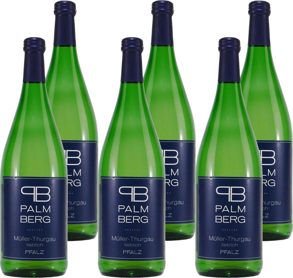 Palmberg Müller-Thurgau QbA -lieblich- (6 x 1,0L)