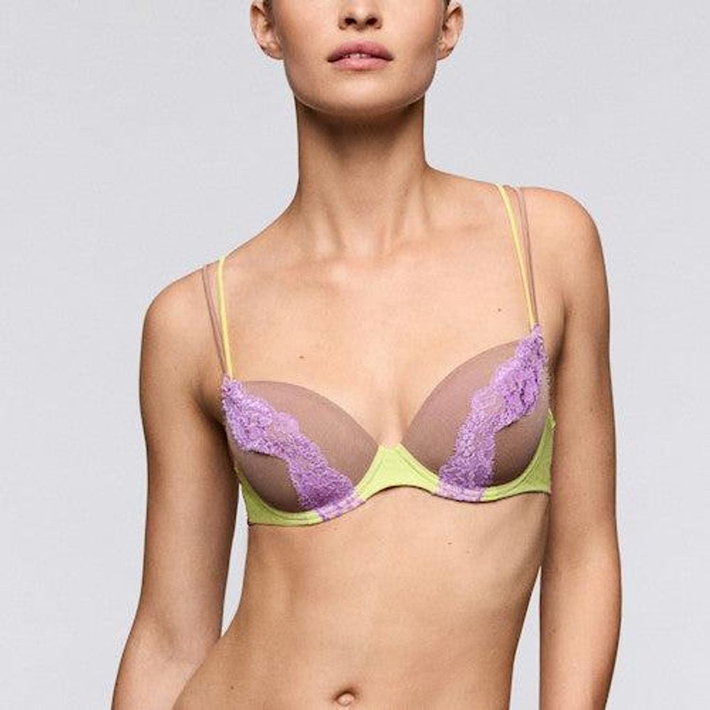 Sarda Bremer Voorgevormde Plunge bh 3500723 Make-Up - größe 80 / D