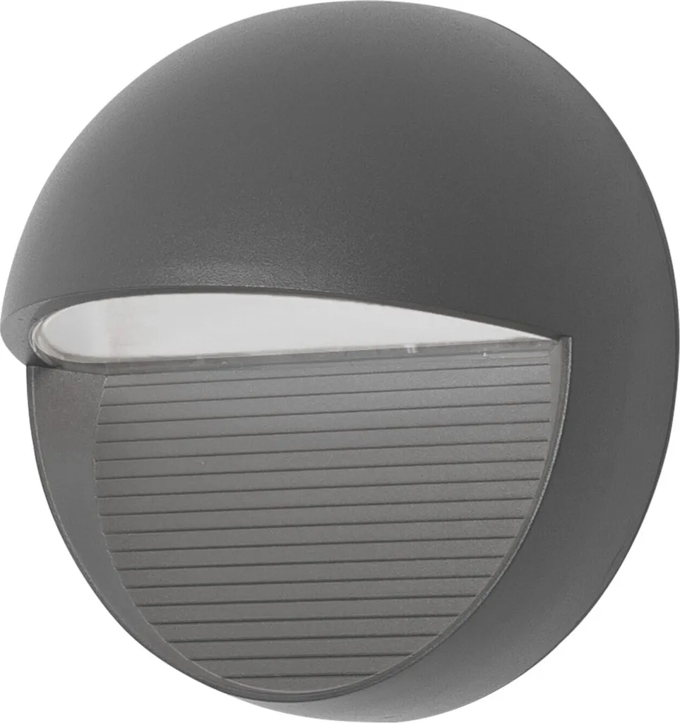 Applique LED Krypton 710446 étanche IP65 en aluminium noir Nova Luce - 2