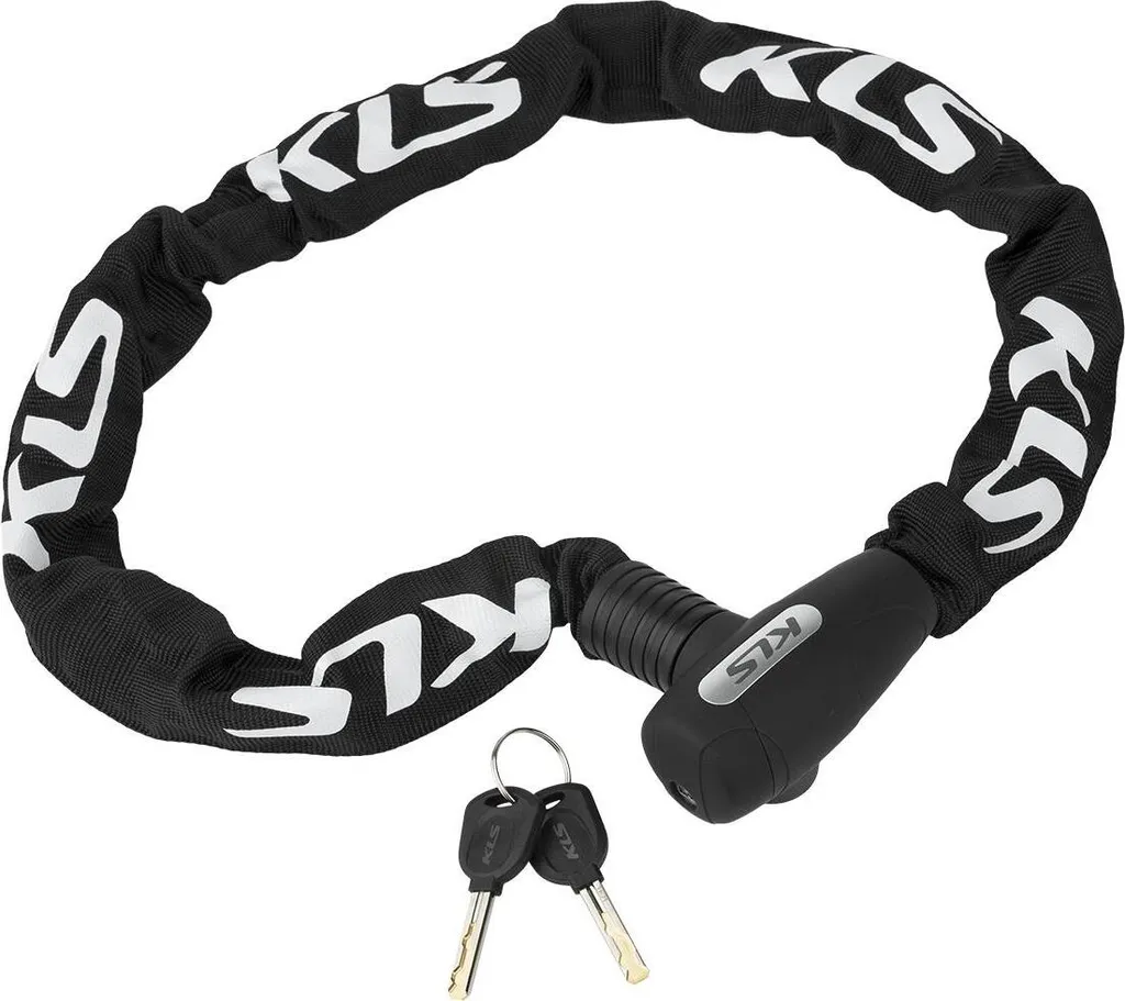Chaîne de sécurité vélo KLS Chainlock 8 mm avec gaine de protection