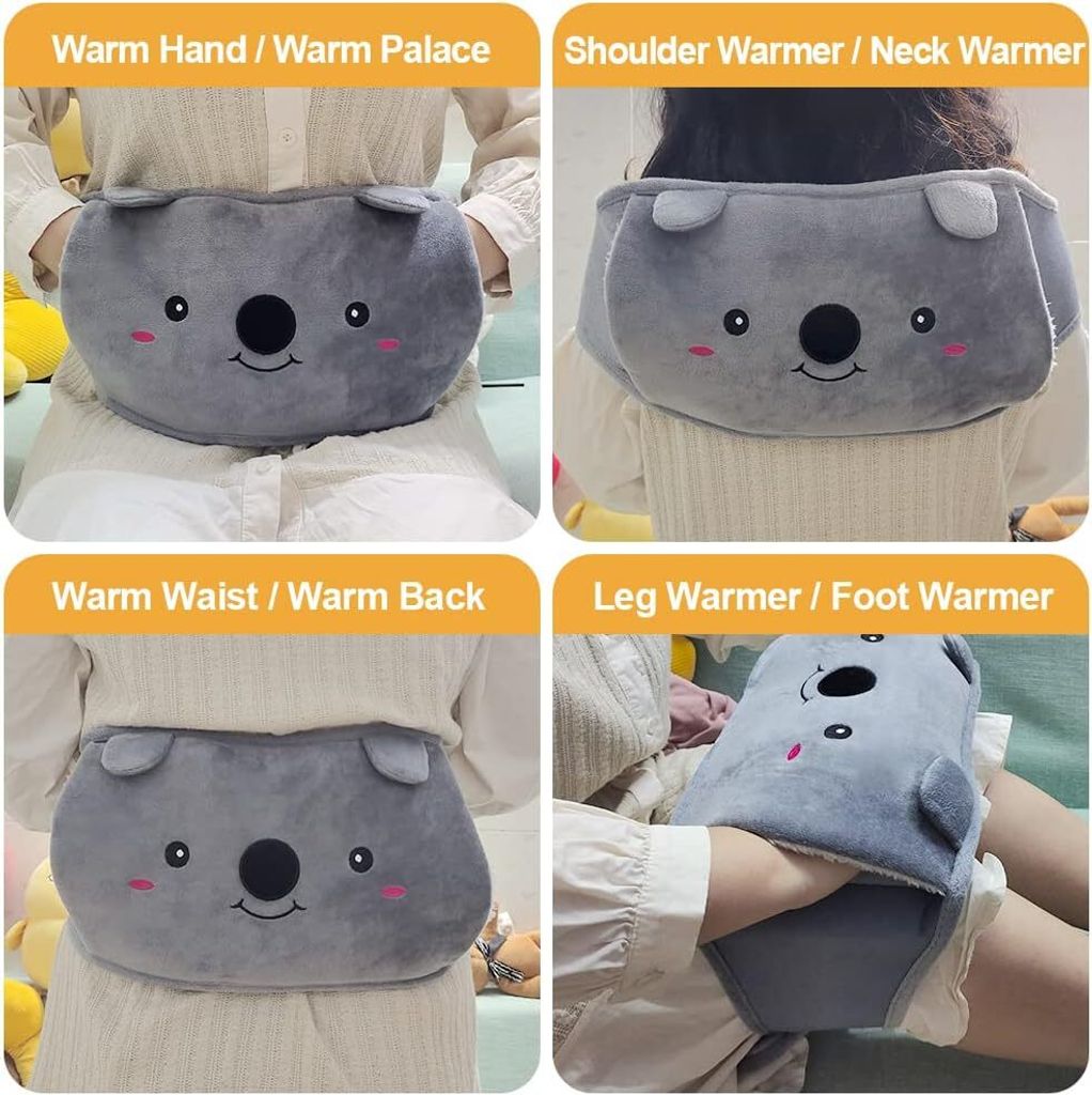 Wärmflasche Wärmflaschengürtel Koala Wärmflasche aus Gummi Produktbild 5