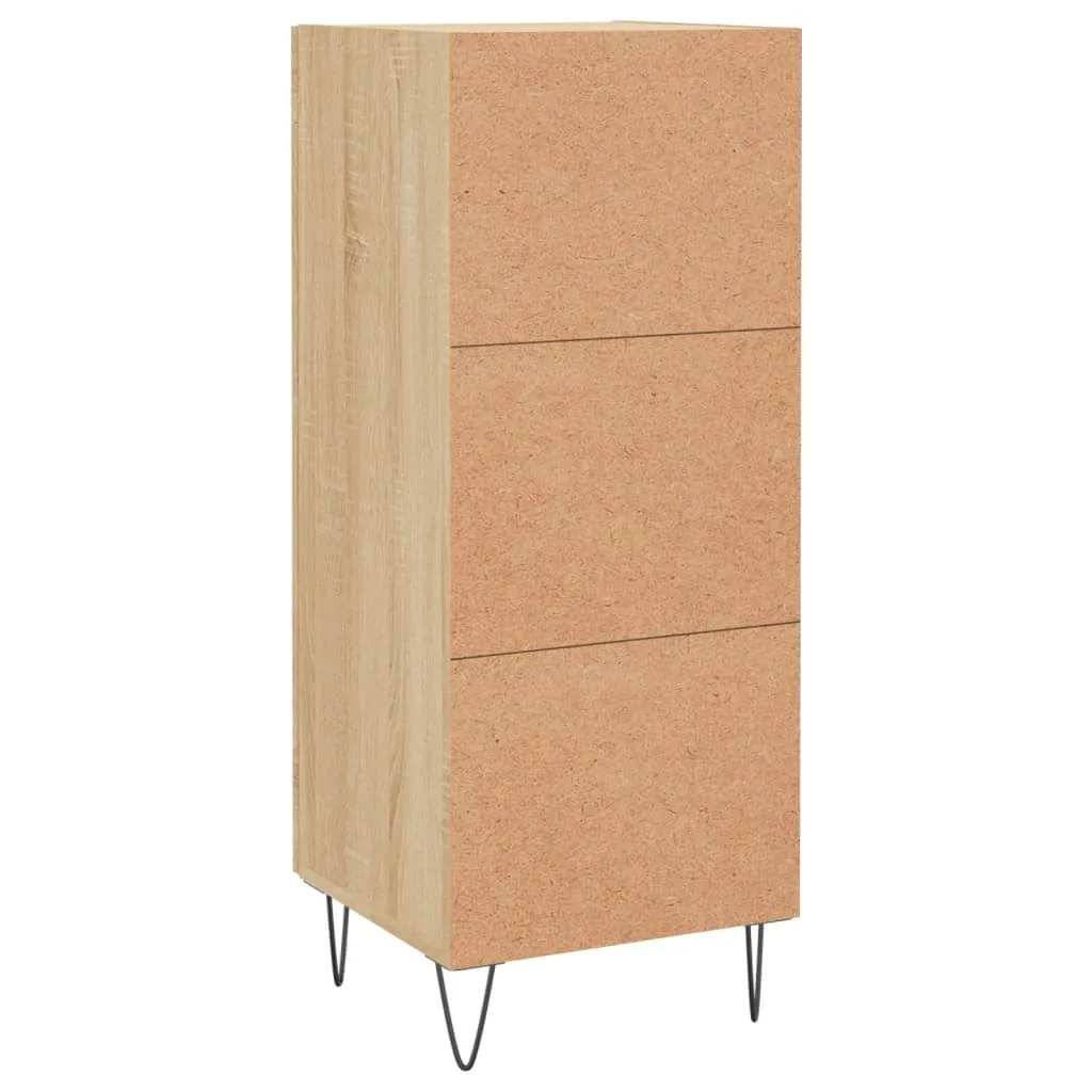 Mobiletto SYFAX 34x34x90 Rovere Sonoma: Arredo Minimalista Multistrato - 7