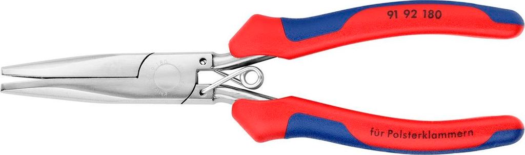 Knipex 91 92 180, Ocel, Modrá, Červená, 55 mm, 185 mm, 19 Obrázek produktu 