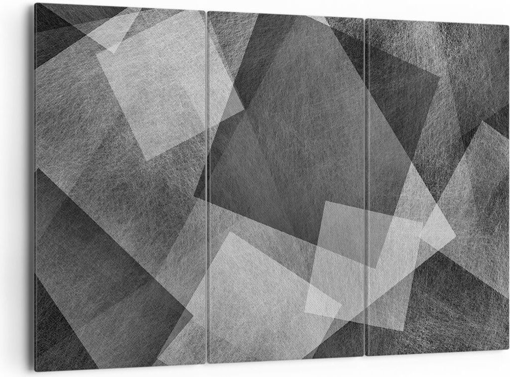 Bild auf Leinwand - Leinwandbild - Abstraktion modern - 165x110cm - Wand Bild - Wanddeko - Leinwanddruck - Bilder - Kunstdruck - Wanddekoration - L...