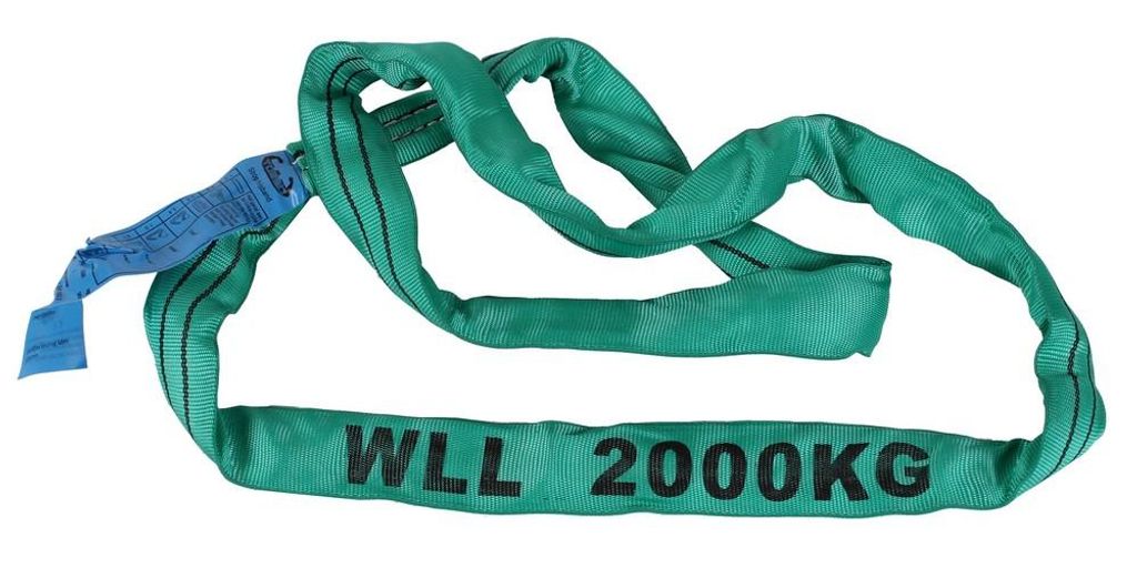 Rundschlinge WLL 2 Tonnen 1m Spanngurt Heber Schlinge Ladungssicherung