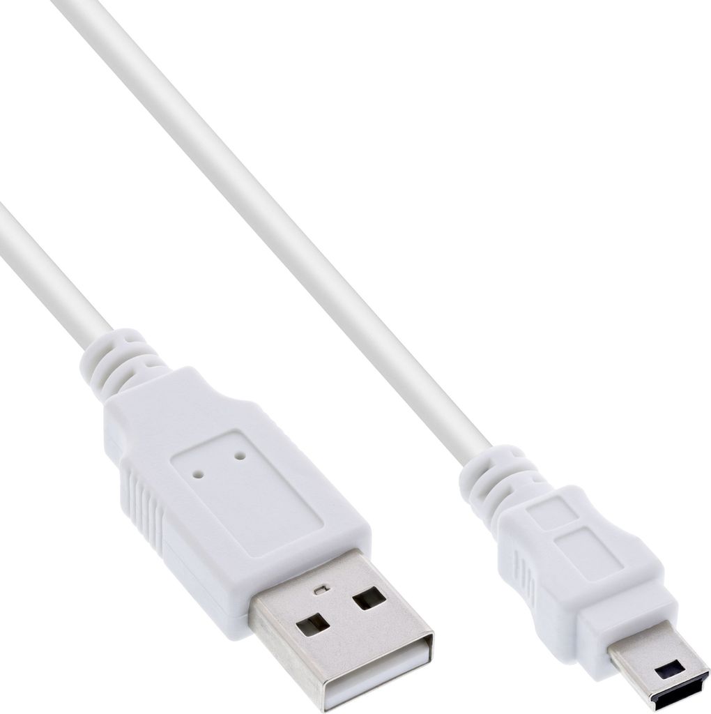 Cavo InLine® USB 2.0 mini, da spina USB A a spina mini B (5 Immagine del prodotto 
