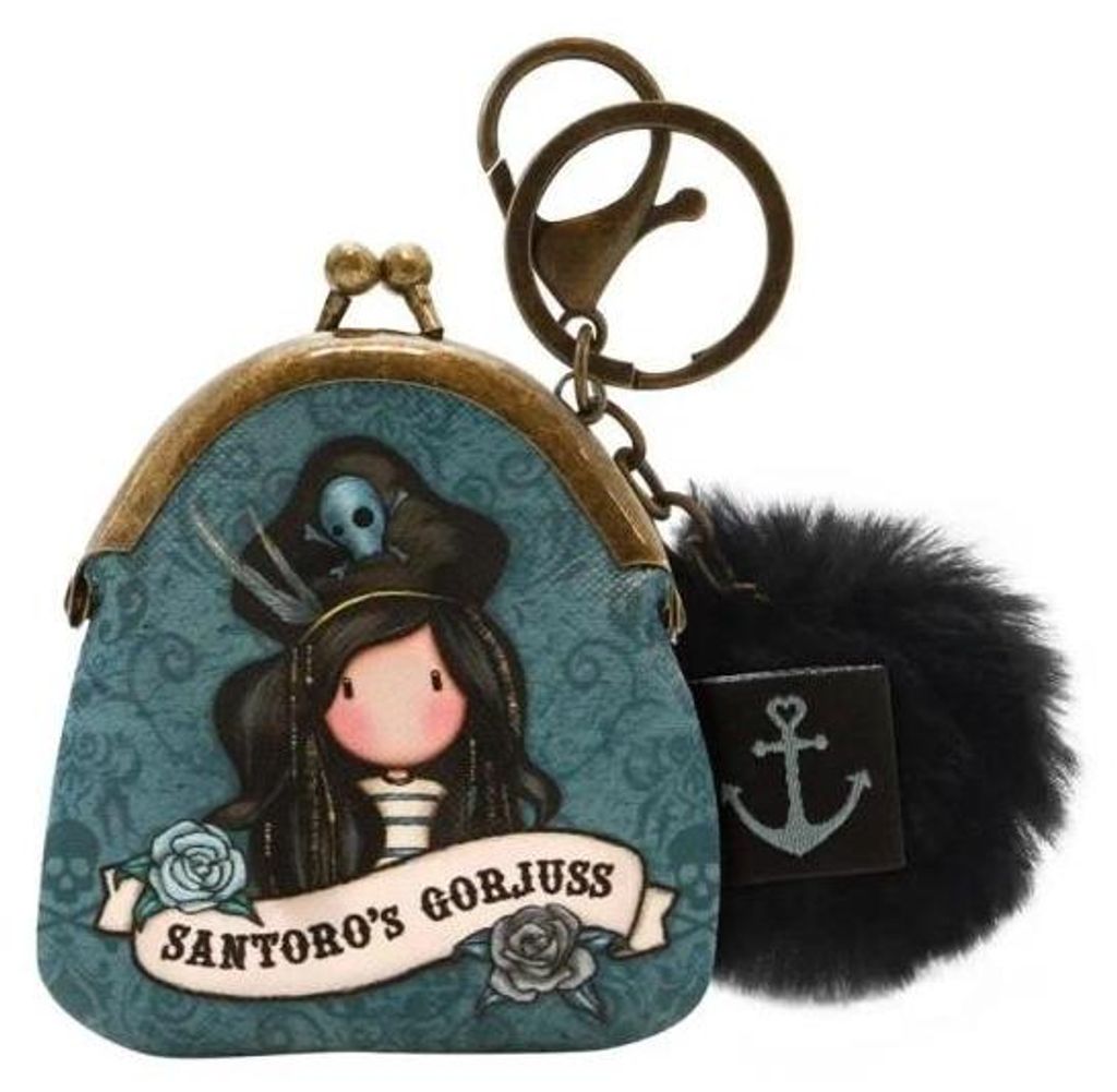Geldbörse – Schlüsselanhänger „Gorjuss Pirates Black Pearl“ – Santoro