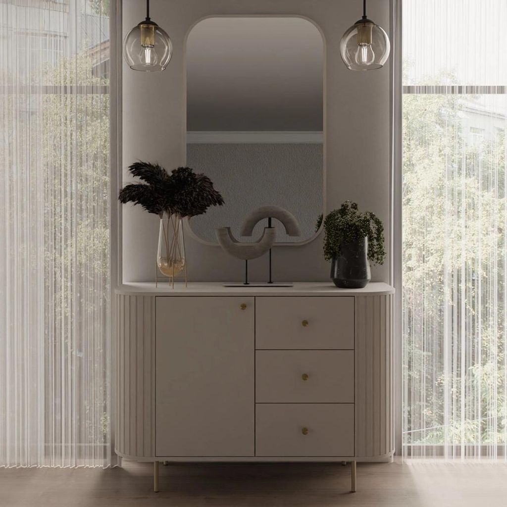 NYRA Kommode mit Schubladen – beige