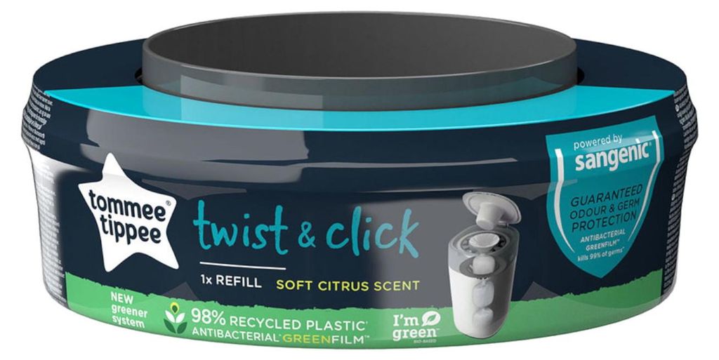 Tommee Tippee Twist & Click X1 W Ersatz Weiß  Weiß One Size Produktbild 