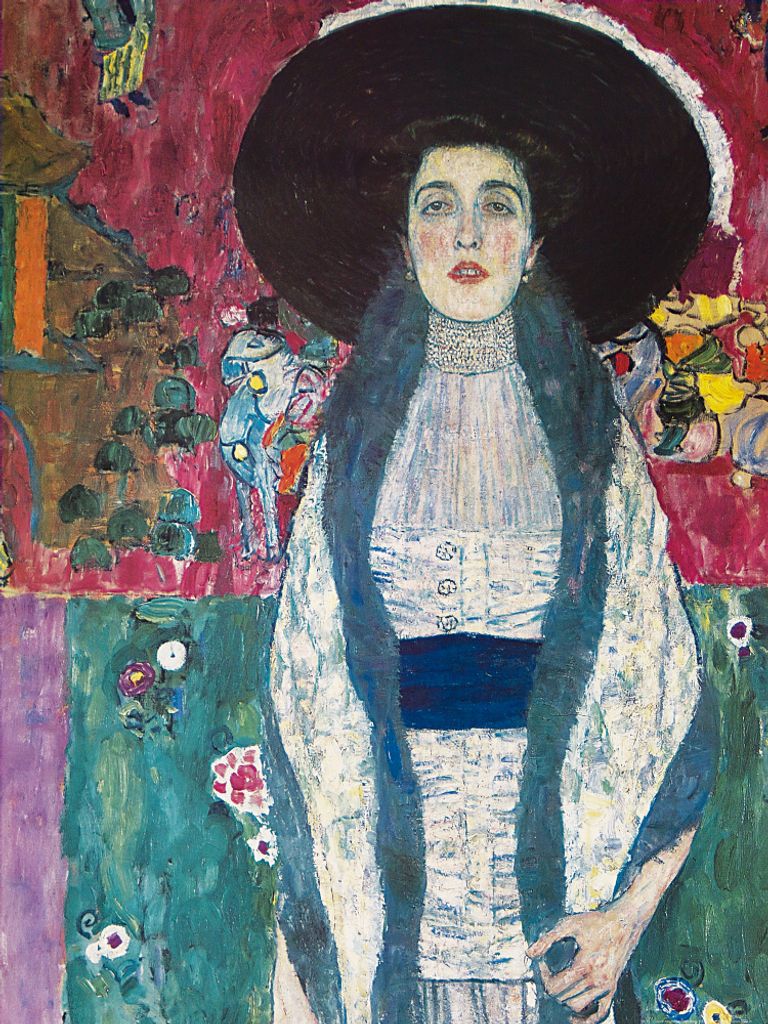 Gustav Klimt Kunstdruck Bild - Adele Bloch Bauer, 1912 (80 x 60 cm)