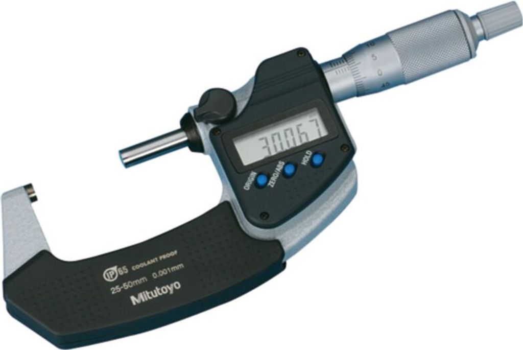 Mitutoyo Digitale Bügelmessschraube IP65 25-50mm, Digimatic