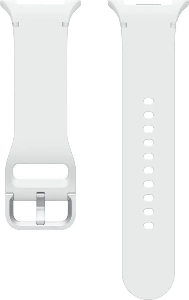 Cinturino Sportivo Samsung Watch8 Bianco ET-SNL32SWEGEU Gomma