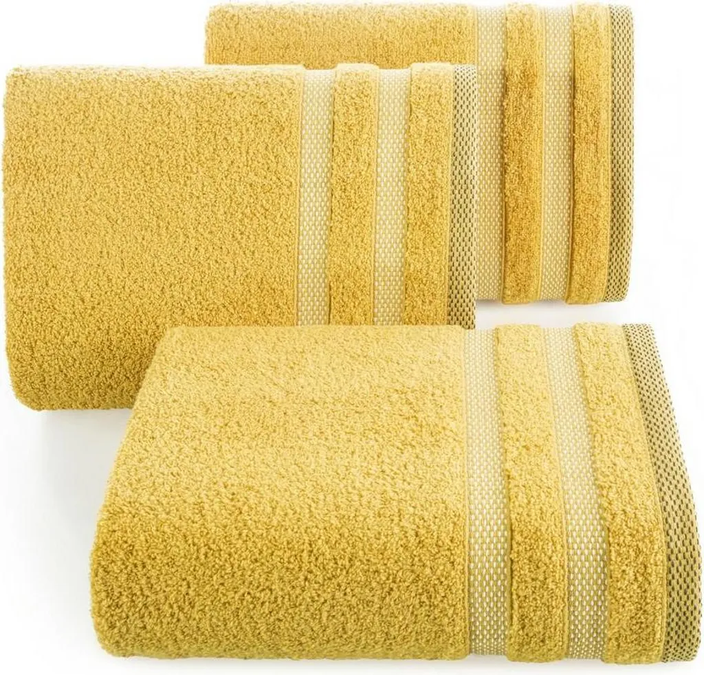 Asciugamano Doccia Riki 70x140 Senape Eurofirany - Cotone Assorbente