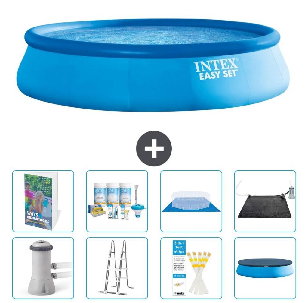 Easy Set Pool Rund - 457x107 cm - 9-teilig S632