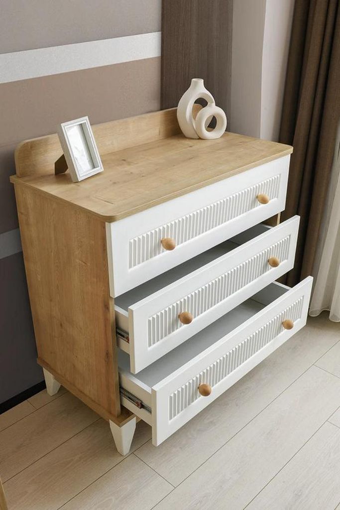 Holzmöbel Weiß Schlafzimmer Kommode Neu Kommodenschrank Einrichtung neu