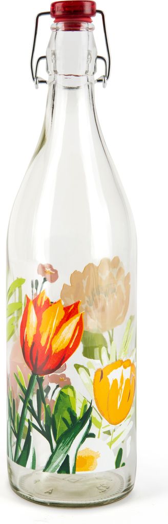Excelsa glasflasche Blooming 1 L bunt Produktbild 
