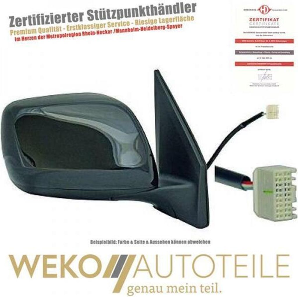 Außenspiegel rechts DIEDERICHS 6674926 für TOYOTA