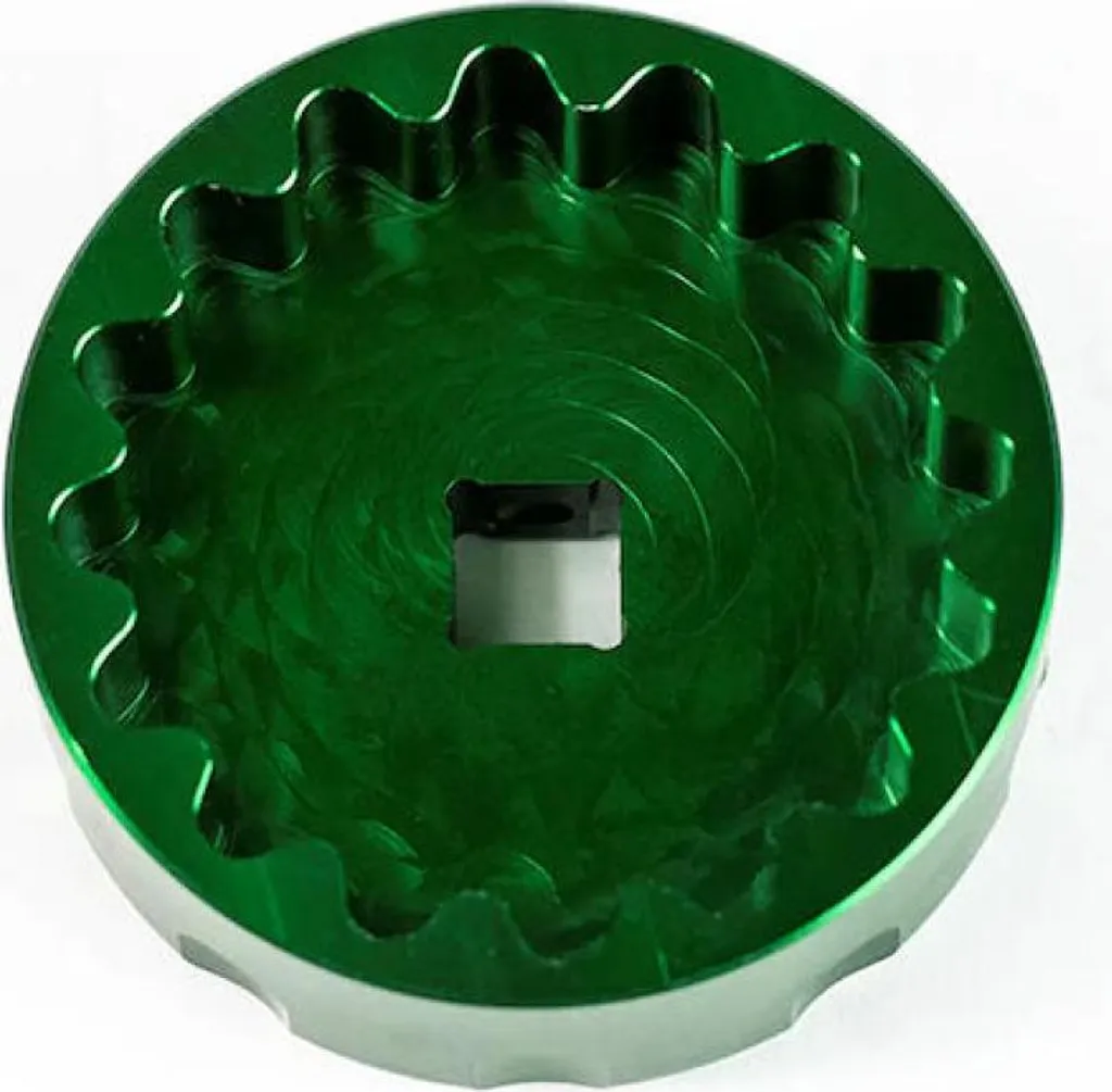 Outil Précis Boîtier Pédalier BSA30 16 Dents Abbey Tools Vert