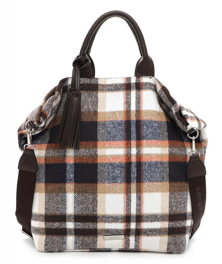 Sac à épaule bandoulière Shanty multicolore : le shopper idéal en ville