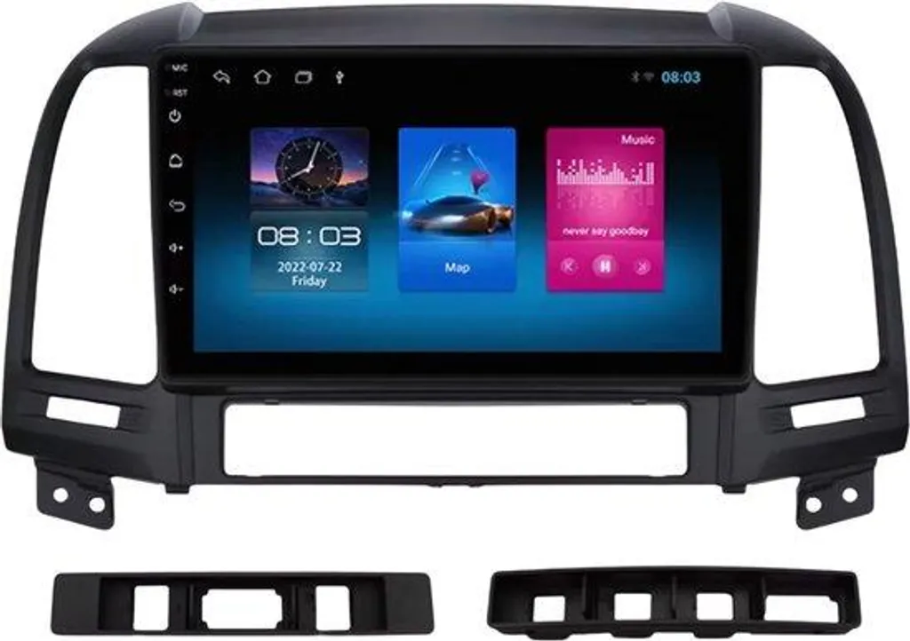 Autoradio Bluetooth CarPlay Hyundai Santa Fe 2 Navigation GPS 16 Go