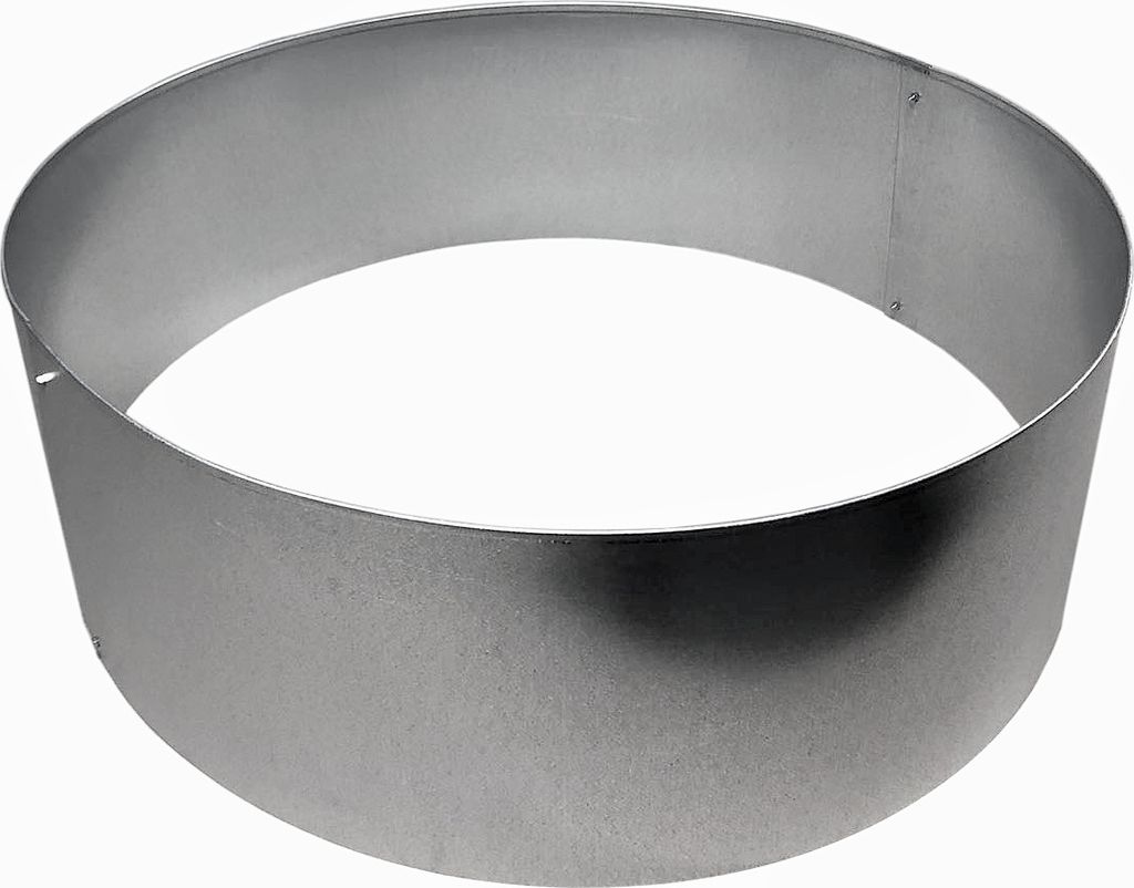 Rasenkanten Baumring Metall Kreis Ø 75 cm x 24 cm verzinkt - 1er